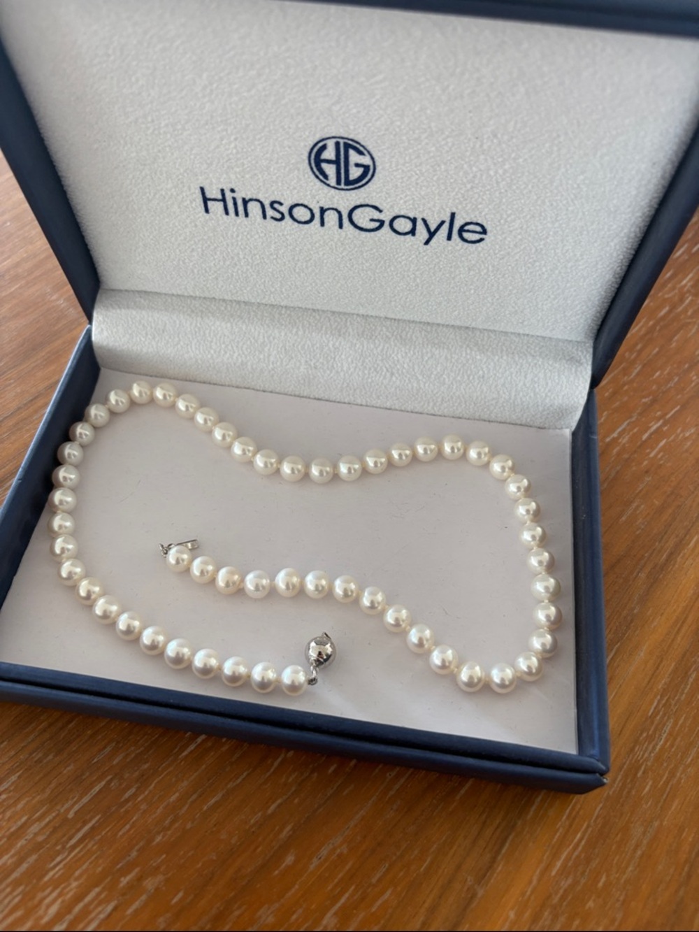 White Pearl Necklace - Classic Pearl Strand
